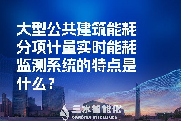 大型公共建筑能耗分项计量实时能耗监测系统的特点是什么？